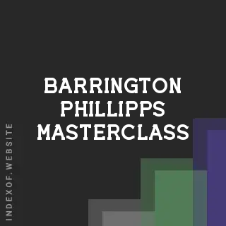 Barrington Phillipps Masterclass | Indexof