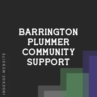 Barrington Plummer Community Support | Indexof