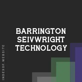 Barrington Seivwright Technology | Indexof