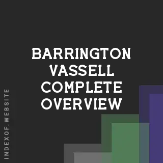 Barrington Vassell Complete Overview | Indexof