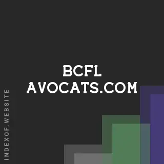 bcfl-avocats.com by Benson Chew site -  Indexof