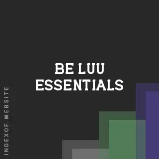 Be Luu Essentials | Indexof