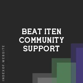 Beat Iten Community Support | Indexof