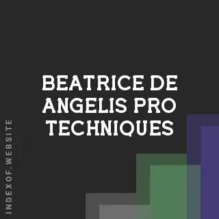 Beatrice De Angelis Pro Techniques | Indexof