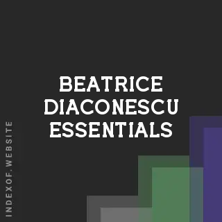 Beatrice Diaconescu Essentials | Indexof