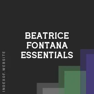 Beatrice Fontana Essentials | Indexof