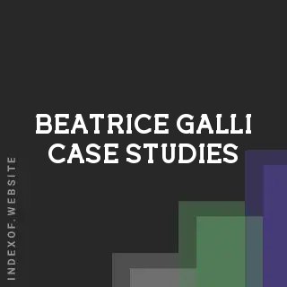 Beatrice Galli Case Studies | Indexof