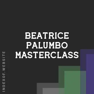 Beatrice Palumbo Masterclass | Indexof