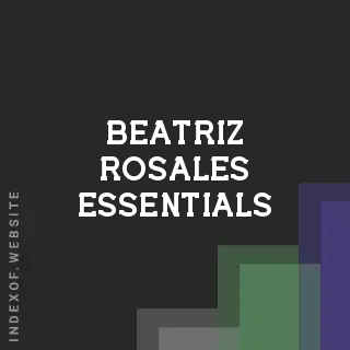 Beatriz Rosales Essentials | Indexof