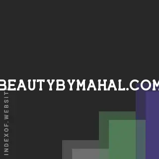 beautybymahal.com by Eko Basyir site -  Indexof