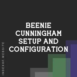 Beenie Cunningham Setup and Configuration | Indexof