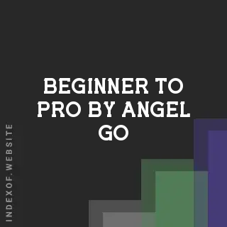 Beginner to Pro by Angel Go | Indexof