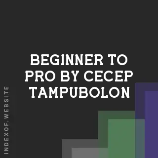 Beginner to Pro by Cecep Tampubolon | Indexof