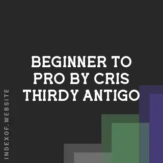 Beginner to Pro by Cris Thirdy Antigo | Indexof