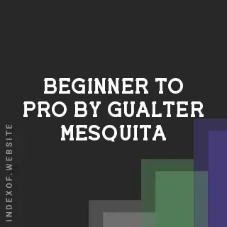 Beginner to Pro by Gualter Mesquita | Indexof