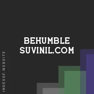 behumble-suvinil.com by Charlie Patel site -  Indexof