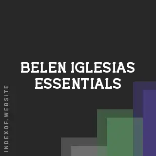 Belen Iglesias Essentials | Indexof