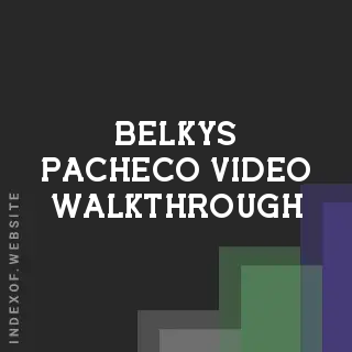 Belkys Pacheco Video Walkthrough | Indexof