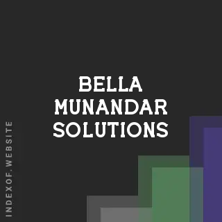 Bella Munandar Solutions | Indexof