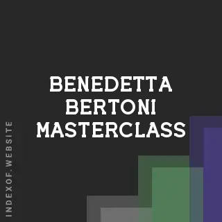 Benedetta Bertoni Masterclass | Indexof