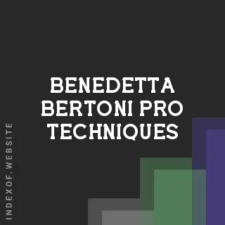 Benedetta Bertoni Pro Techniques | Indexof