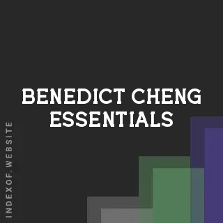 Benedict Cheng Essentials | Indexof