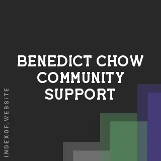 Benedict Chow Community Support | Indexof