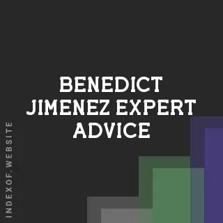 Benedict Jimenez Expert Advice | Indexof