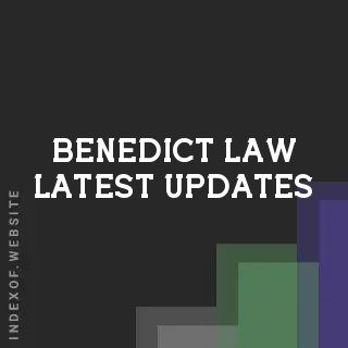 Benedict Law Latest Updates | Indexof