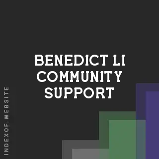 Benedict Li Community Support | Indexof