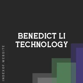 Benedict Li Technology | Indexof