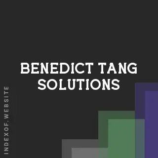 Benedict Tang Solutions | Indexof