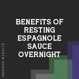 The Benefits of Resting Espagnole Sauce Overnight | Sauce Science