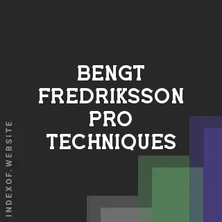 Bengt Fredriksson Pro Techniques | Indexof