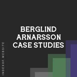 Berglind Arnarsson Case Studies | Indexof