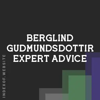 Berglind Gudmundsdottir Expert Advice | Indexof
