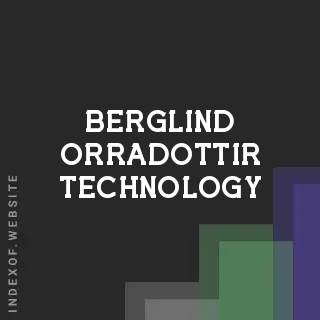 Berglind Orradottir Technology | Indexof
