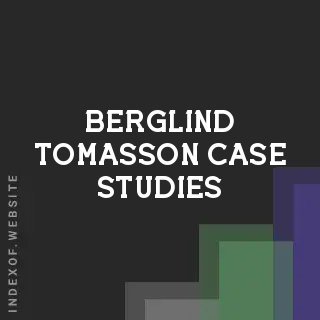 Berglind Tomasson Case Studies | Indexof