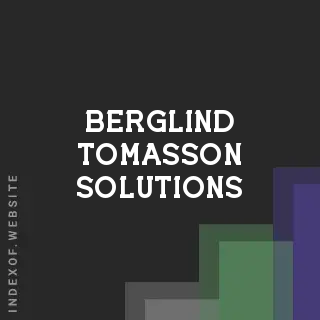 Berglind Tomasson Solutions | Indexof