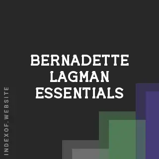 Bernadette Lagman Essentials | Indexof