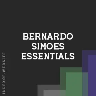 Bernardo Simoes Essentials | Indexof