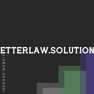 betterlaw.solutions by Neha Bhosale site -  Indexof