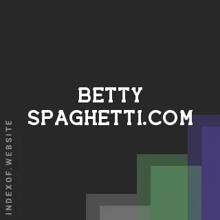 betty-spaghetti.com by Ville Lindstrom site -  Indexof