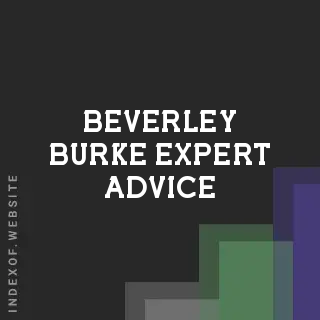 Beverley Burke Expert Advice | Indexof