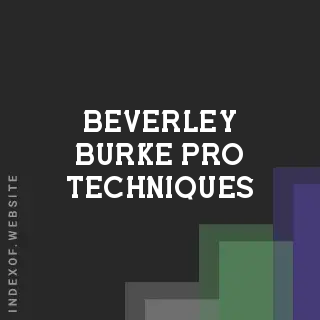Beverley Burke Pro Techniques | Indexof