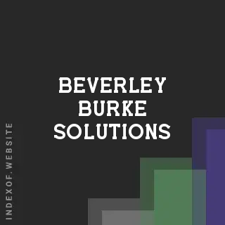 Beverley Burke Solutions | Indexof