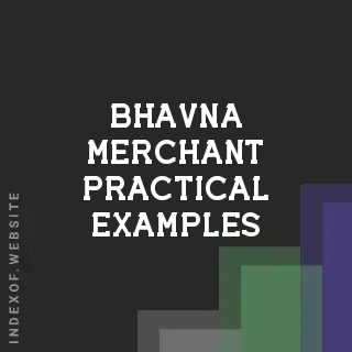 Bhavna Merchant Practical Examples | Indexof