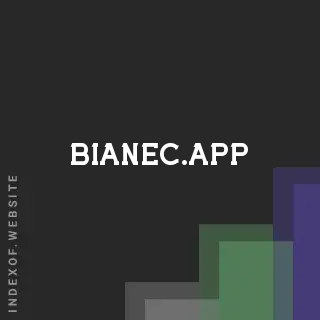 bianec.app by Misu Dan site -  Indexof