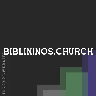 biblininos.church by Bashir Mugabi site -  Indexof