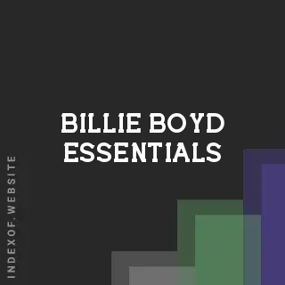 Billie Boyd Essentials | Indexof